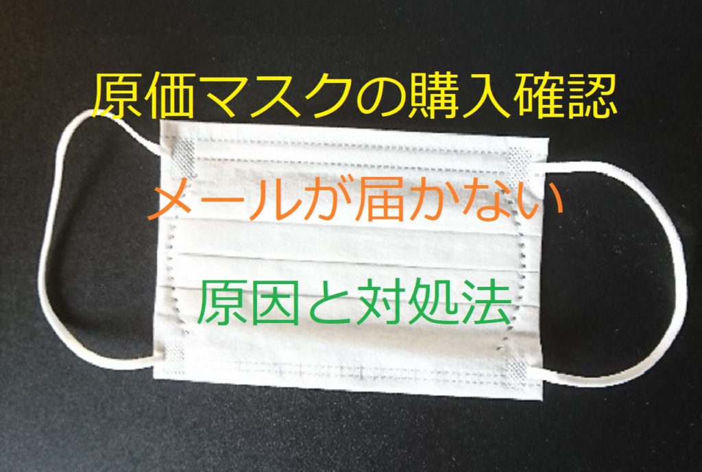 原価マスク